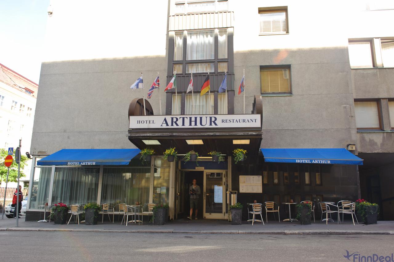Hotel Arthur Helsingfors Exteriör bild